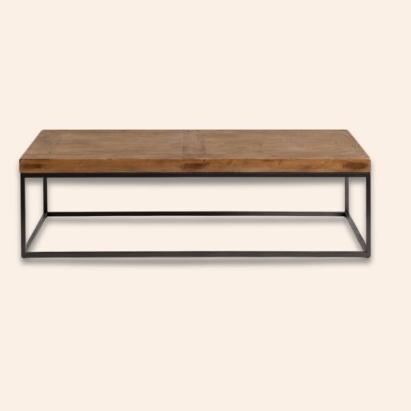 Iron Framed Coffee Table