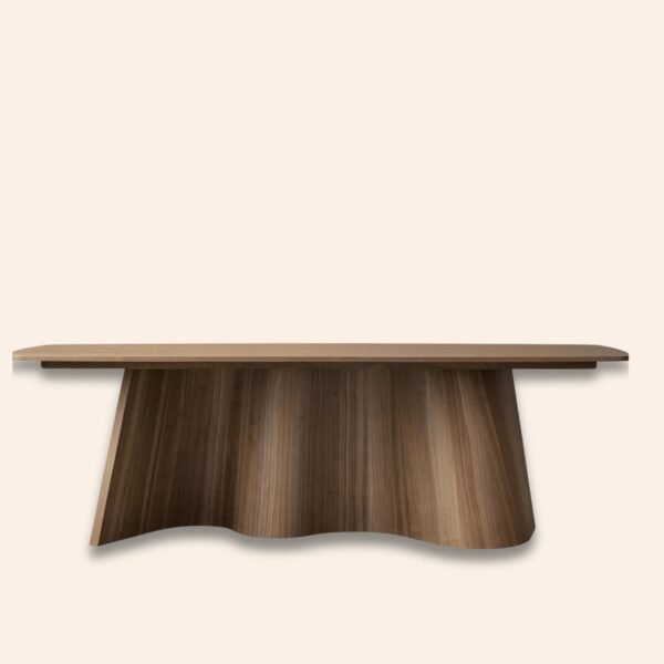 Solna Sculpted Dining Table