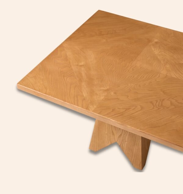 Vega Ash Wood Dining Table - Image 2