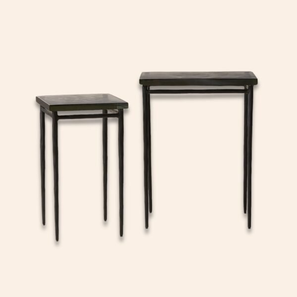 Forged Linear Iron Work Accent Table - Image 3