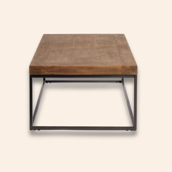 Iron Framed Coffee Table - Image 2
