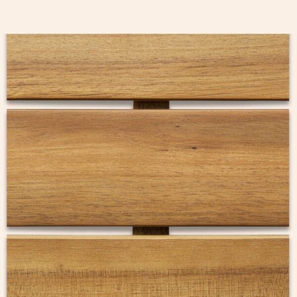 Dover Natural Mango Wood Side Table - Image 2