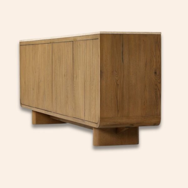 Camden Natural Mango Wood Sideboard - Image 2