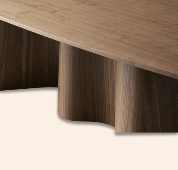 Solna Sculpted Dining Table - Image 3