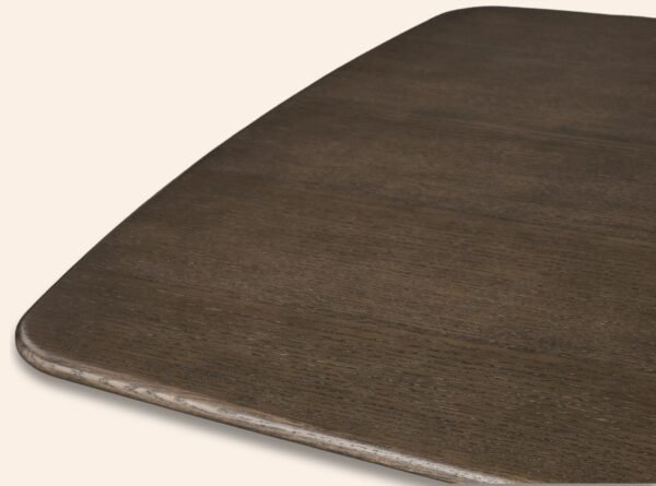 Elara Oak Pedestal Dining Table - Image 3