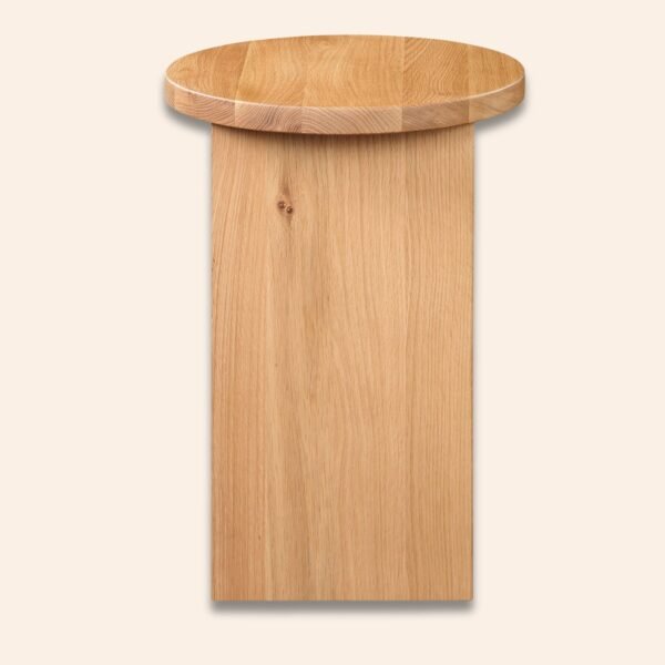 Lark White Ash Wood Side Table - Image 3